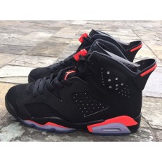 AIR JORDAN 6 RETRO BG (GS) INFRARED 2014 BLACK
