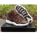 AIR JORDAN 11 RETRO KIDS CHOCOLATE WHITE