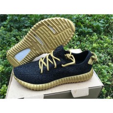 ADIDAS YEEZY BOOST 350 BLACK AND GOLD