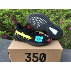 ADIDAS YEEZY BOOST 350 V2 BLACK PRINTING