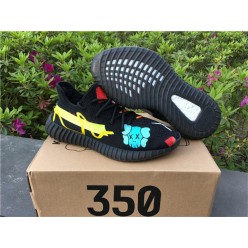 ADIDAS YEEZY BOOST 350 V2 BLACK PRINTING