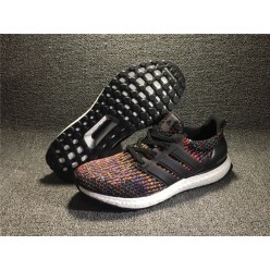 adidas ultra boost black rainbow