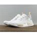 ADIDAS NMD R1 FOOTWEAR WHITE TACTILE GREEN BY3033