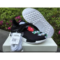 ADIDAS PW HUMAN RACE NMD BLACK GREEN ROSE BB0622