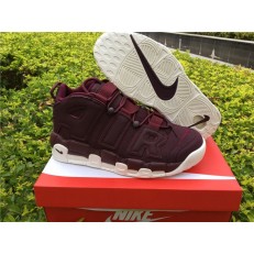 NIKE AIR MORE UPTEMPO 96 QS MAROON