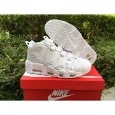 NIKE AIR MORE UPTEMPO 96 TRIPLE WHITE