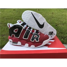 NIKE AIR MORE UPTEMPO GS RED WHITE BLACK