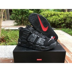 NIKE AIR MORE UPTEMPO SUPREME BLACK