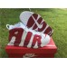 NIKE AIR MORE UPTEMPO WHITE GYM RED