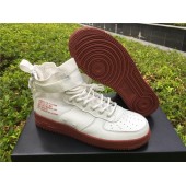 NIKE SPECIAL FIELD AIR FORCE 1 MID QS WHITE RED