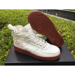 NIKE SPECIAL FIELD AIR FORCE 1 MID QS WHITE RED