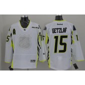 Anaheim Ducks #15 Ryan Getzlaf White 2015 All Star Stitched NHL Jersey