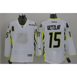 Anaheim Ducks #15 Ryan Getzlaf White 2015 All Star Stitched NHL Jersey