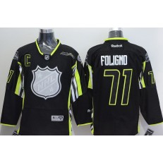 Columbus Blue Jackets #71 Nick Foligno 2015 All Star Black Stitched NHL Jersey