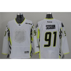 Dallas Stars #91 Tyler Seguin White 2015 All Star Stitched NHL Jersey