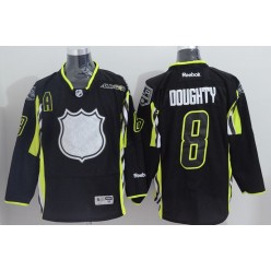 Los Angeles Kings #8 Drew Doughty Black 2015 All Star Stitched NHL Jersey