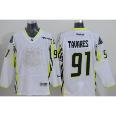 New York Islanders #91 John Tavares White 2015 All Star Stitched NHL Jersey