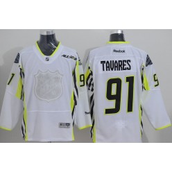New York Islanders #91 John Tavares White 2015 All Star Stitched NHL Jersey