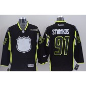 Tampa Bay Lightning #91 Steven Stamkos Black 2015 All Star Stitched NHL Jersey