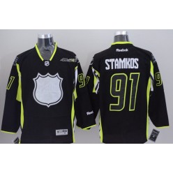 Tampa Bay Lightning #91 Steven Stamkos Black 2015 All Star Stitched NHL Jersey