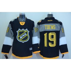 Chicago Blackhawks #19 Jonathan Toews Black 2016 All Star Premier NHL Jersey