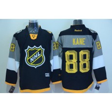 Chicago Blackhawks #88 Patrick Kane Black 2016 All Star Premier NHL Jersey
