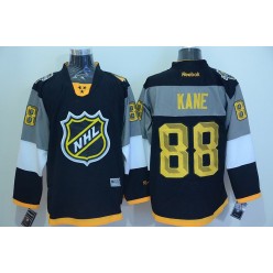 Chicago Blackhawks #88 Patrick Kane Black 2016 All Star Premier NHL Jersey
