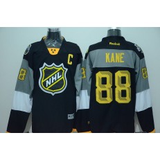 Chicago Blackhawks #88 Patrick Kane Captain White 2016 All Star NHL Jersey