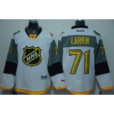 Detroit Red Wings #71 Dylan Larkin White 2016 All Star NHL Jersey