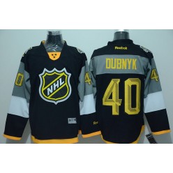 Minnesota Wild #40 Devan Dubnyk Black 2016 All Star NHL Jersey