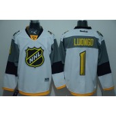 Nashville Predators #1 Roberto Luongo White 2016 All Star NHL Jersey