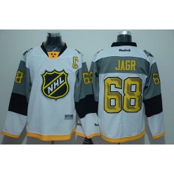 Nashville Predators #68 Jaromir Jagr White 2016 All Star Premier NHL Jersey