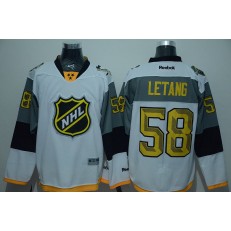 Pittsburgh Penguins #58 Kris Letang White 2016 All Star NHL Jersey