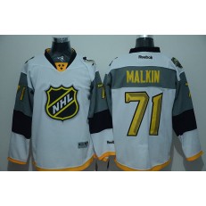 Pittsburgh Penguins #71 Evgeni Malkin White 2016 All Star NHL Jersey