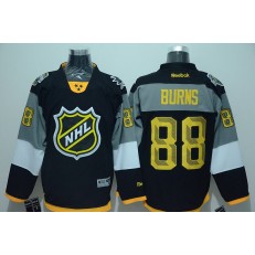San Jose Sharks #88 Brent Burns Black 2016 All Star Stitched NHL Jersey