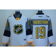 Washington Capitals #19 Nicklas Backstrom White 2016 All Star NHL Jersey