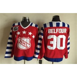 1992 All Star #30 Red CCM Throwback 75TH Stitched NHL Jersey