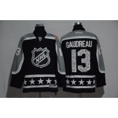 Calgary Flames #13 Johnny Gaudreau Black Pacific Division 2017 All Star NHL Jersey