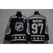 Edmonton Oilers #97 Connor McDavid Black Pacific Division 2017 All Star NHL Jersey