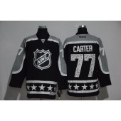 Los Angeles Kings #77 Jeff Carter Black Pacific Division 2017 All Star NHL Jersey