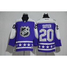 Minnesota Wild #20 Ryan Suter Purple Central Division 2017 All Star NHL Jersey