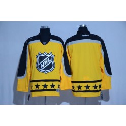 NHL 2017 All Star Atlantic Division Blank Yellow Men Jersey