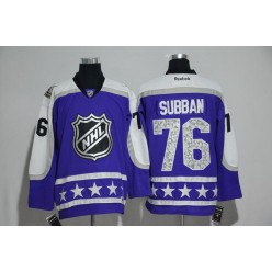 Nashville Predators #76 P.K. Subban Purple Central Division 2017 All Star NHL Jersey