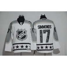 Philadelphia Flyers #17 Wayne Simmonds White Metropolitan Division 2017 All Star NHL Jersey