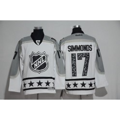 Philadelphia Flyers #17 Wayne Simmonds White Metropolitan Division 2017 All Star NHL Jersey