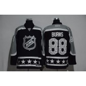 San Jose Sharks #88 Brent Burns Black Pacific Division 2017 All Star NHL Jersey