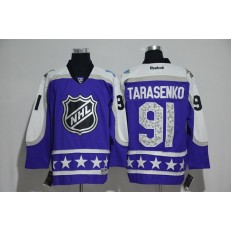 St.Louis Blues #91 Vladimir Tarasenko Purple Central Division 2017 All Star NHL Jersey