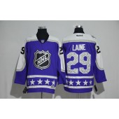 Winnipeg Jets #29 Patrik Laine Purple Central Division 2017 All Star NHL Jersey