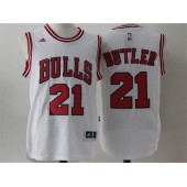 Chicago Bulls #21 Jimmy Butler White 2016 Stitched NBA Jersey