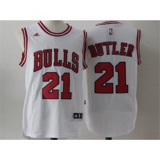 Chicago Bulls #21 Jimmy Butler White 2016 Stitched NBA Jersey